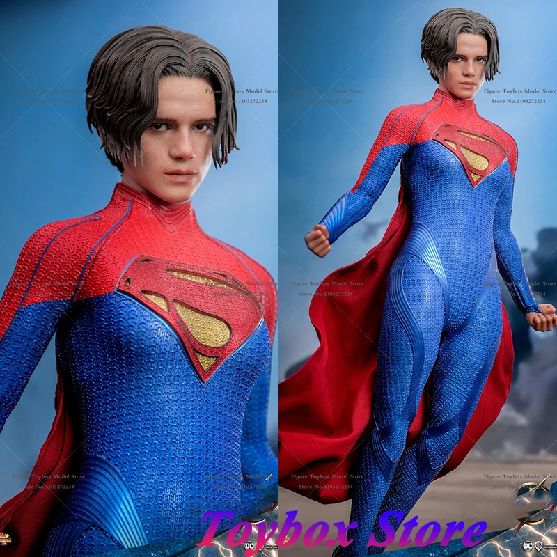 

HOTTOYS HT MMS715 1/6 SUPERGIRL Movable Action Figure Sasha Calle Bodysuit Cloth Design 12" Full Set Super Female Hero Soldier
