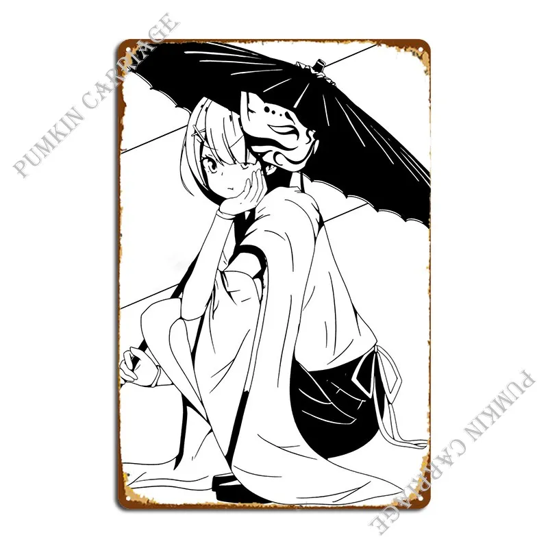 Ram Re Zero Metal Signs Club Decoration Garage Create Tin Sign Poster