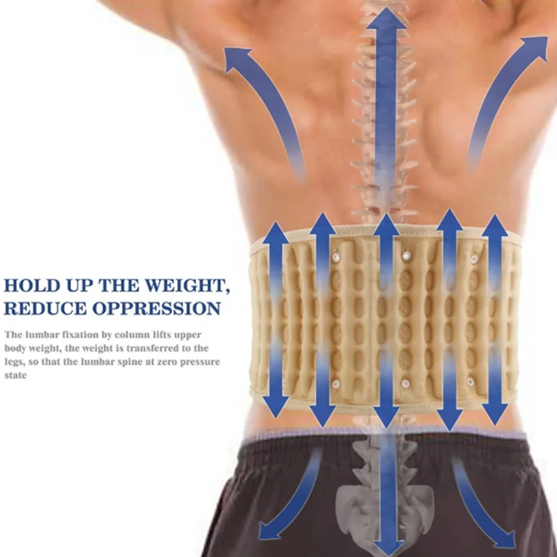 Ceinture de Traction Lombaire, Dispositif de Décompression du Dos, Soutien Lombaire pour les Instituts Otos, Hernie Discale Lombaire