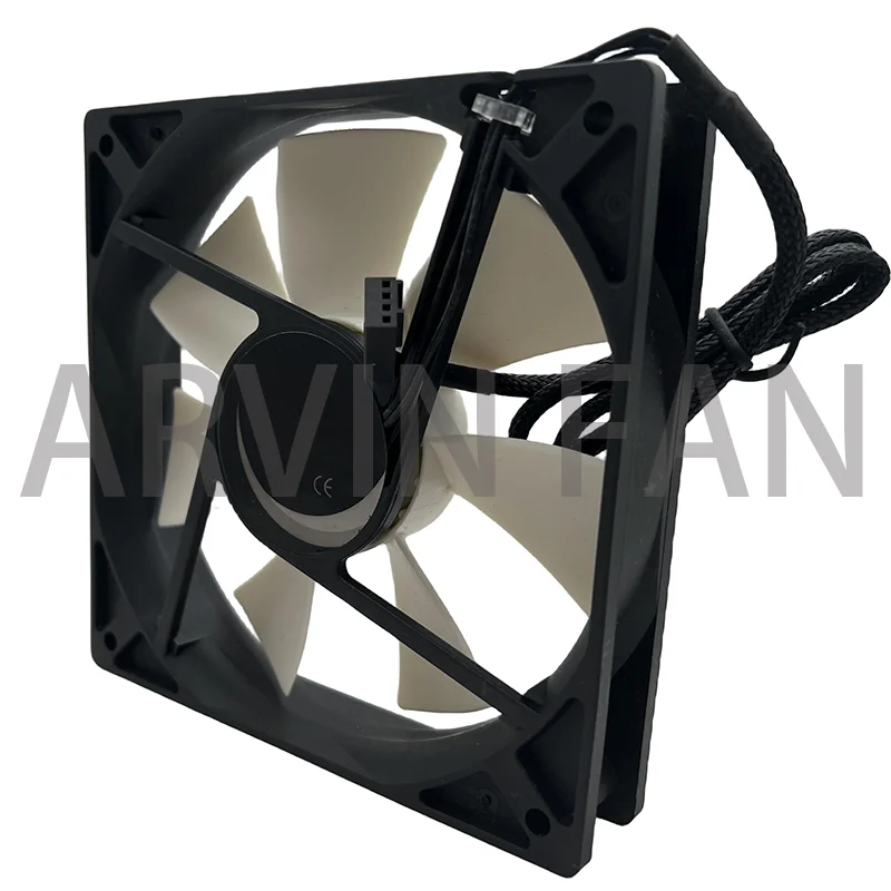 Raffreddamento rivoluzione 120mm ventola 12025 120x120x25mm Computer CPU Cooler 4 fili 4pin PWM grande Volume d'aria ventola di raffreddamento silenziosa