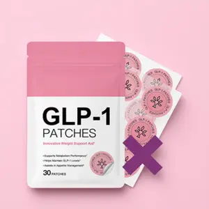 GLP - 1 Body Patch, 30 Patches for Appetite Control & Metabolism Support, Plant - based Formula