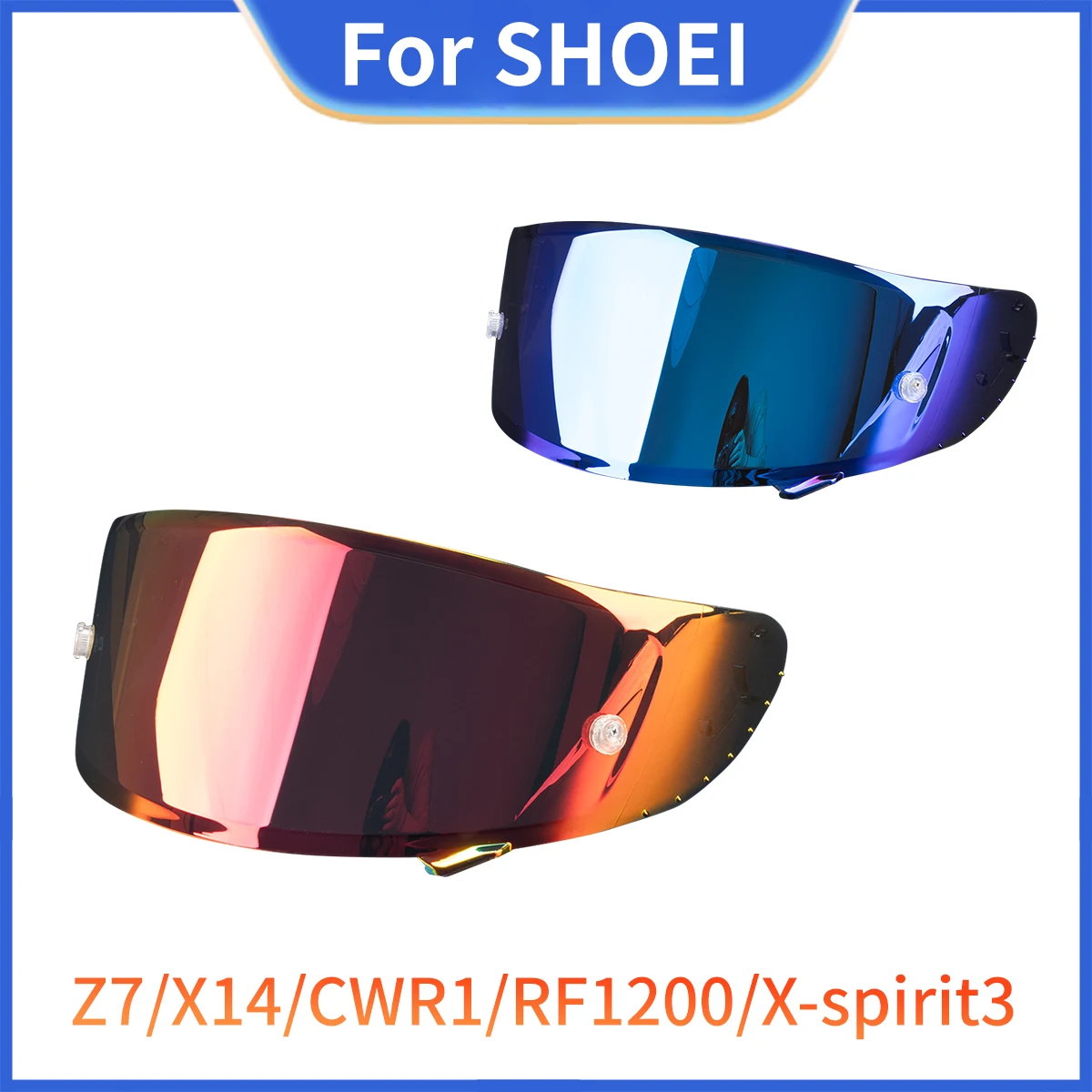 

Visor for SHOEI Z7-X14-CWR1-RF1200-XSPIRIT3 Motorcycle Helmet Lens Glasses Glass Viewfinder Shield Mica Accessories