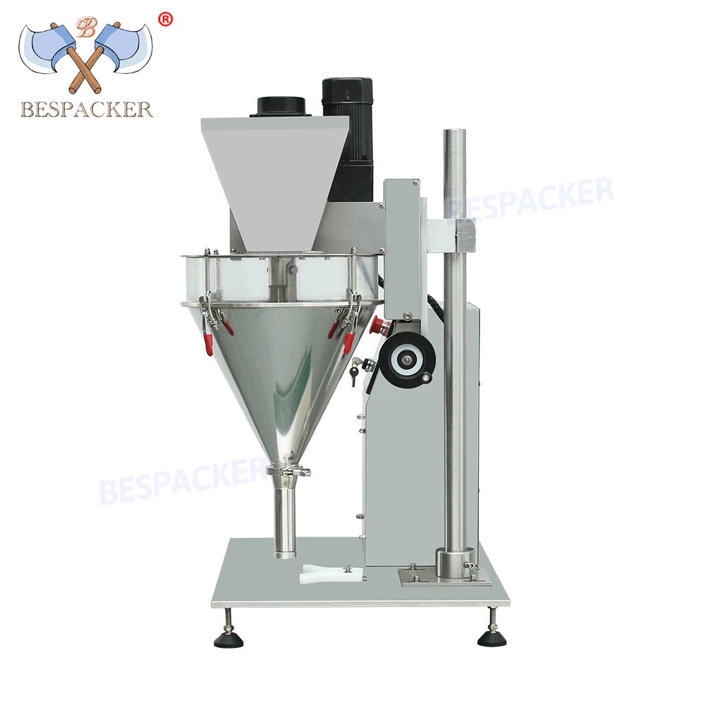 FT-100 Small and Convenient Desktop Flour Milk Pemi-Automatic Powder Bag Filling Machine