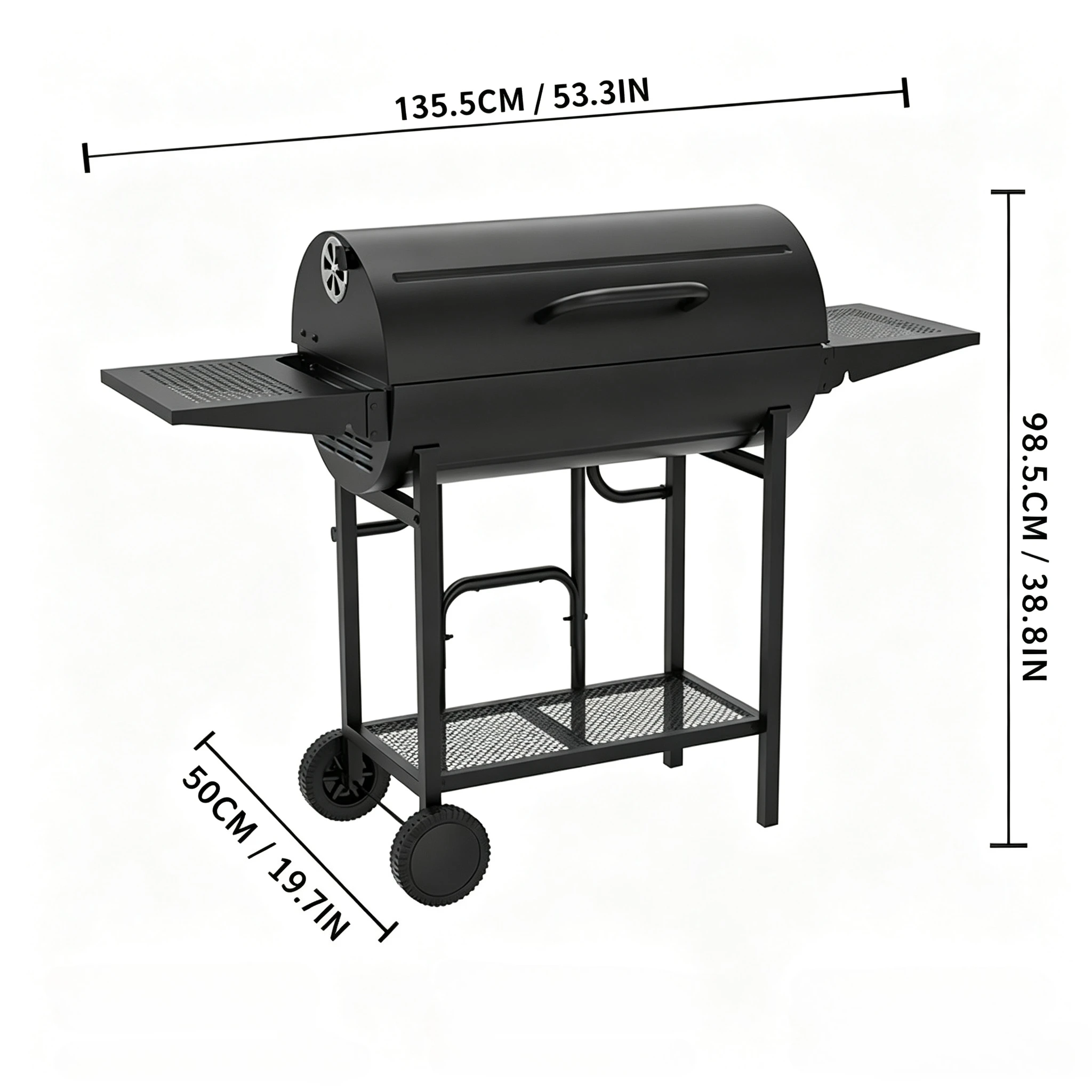 Large Double Sided Folding Grill Patio Grill Homestay Camping Outdoor Grill Commercial Camp Grill
