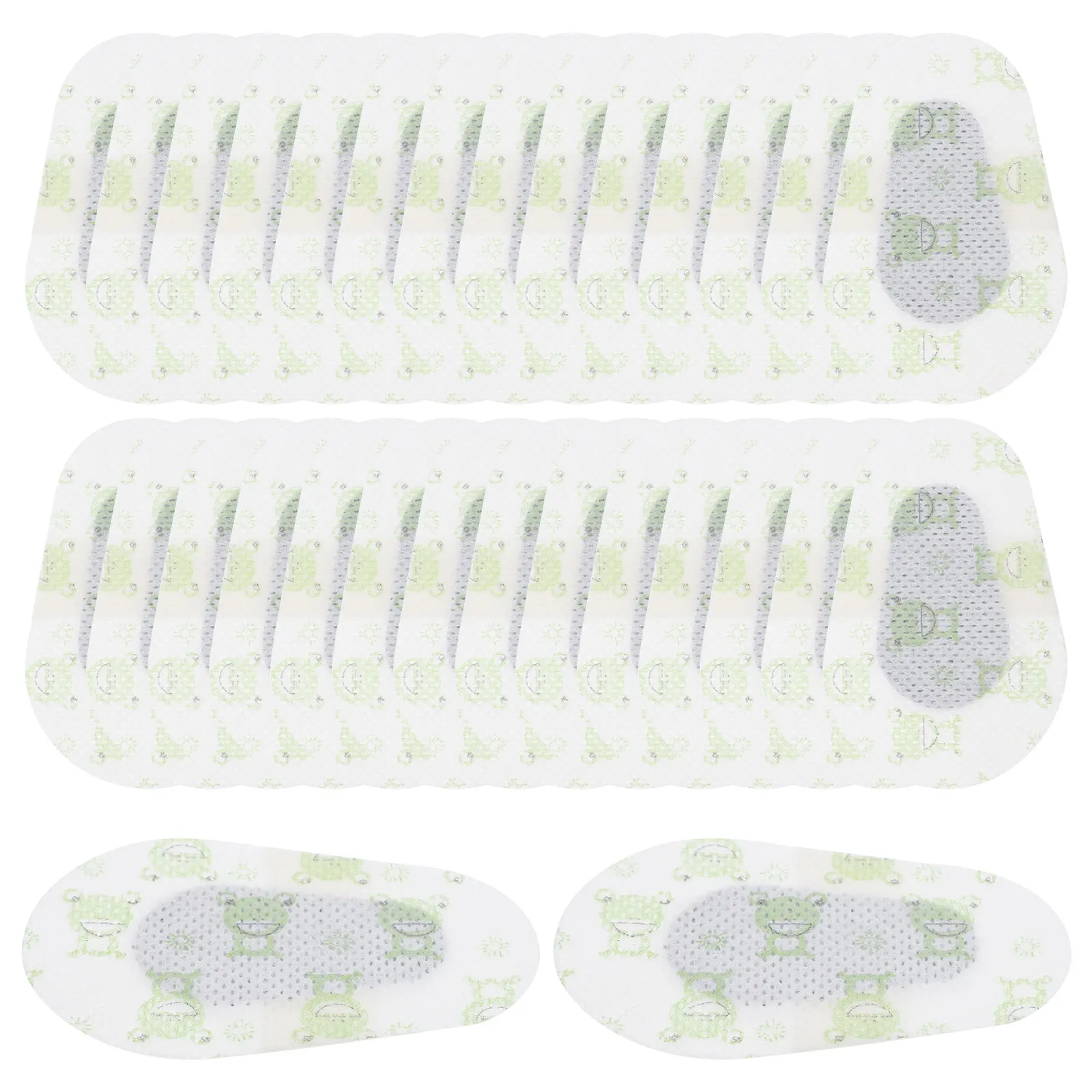 40 Sheets Full Coverage Correct Eye Patch Child Kids Patches Non-woven Fabric Covers