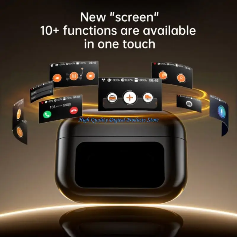 

U2JE XG42 Open Ear BT6 Headphones with Intelligent Screen Multilingual Translation Auditory For Active life