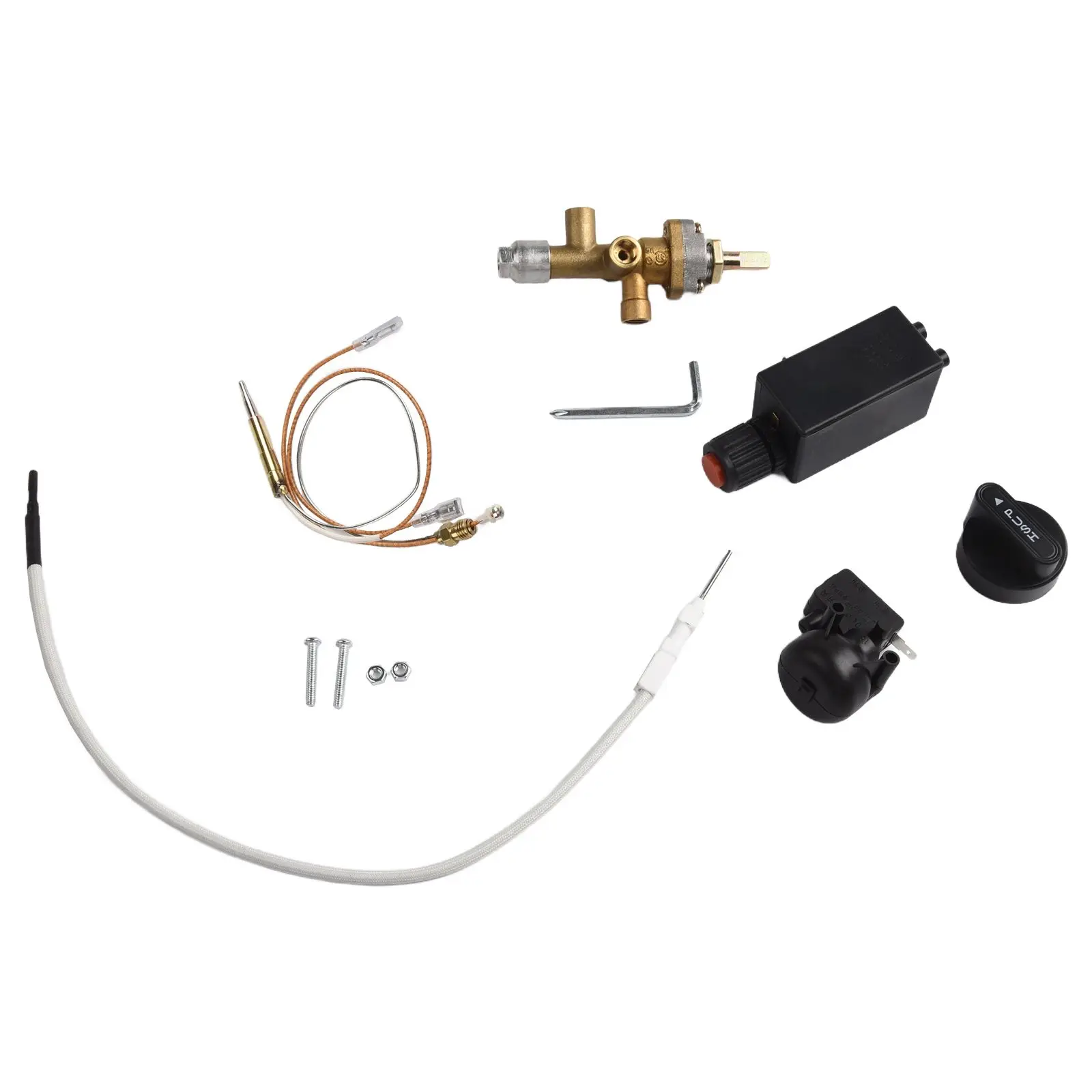 

Удобная установка Комплект защитных деталей из 7 предметов для газовых обогревателей для патио с функцией утечки и удобным дизайном