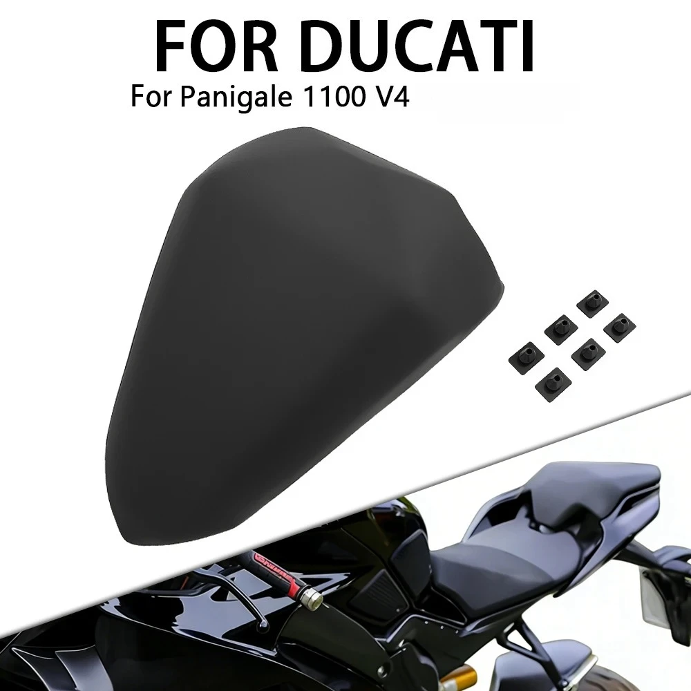 

Motorcycle Accessories Fit For Ducati Panigale 1100 V4 V4S 2018 2019 2020 - 2022 Rear Passenger Seat Pillion Cushioned Seats