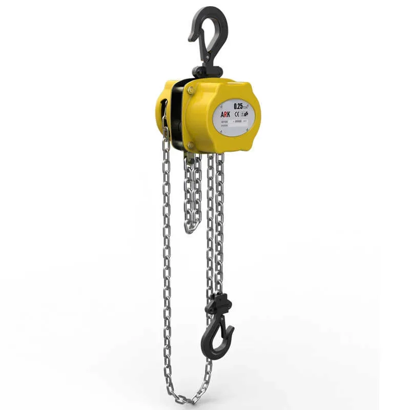 Mini hand hoist Small half ton manual hoist 0.5 tons 1/2/3/5 tons household small hoist