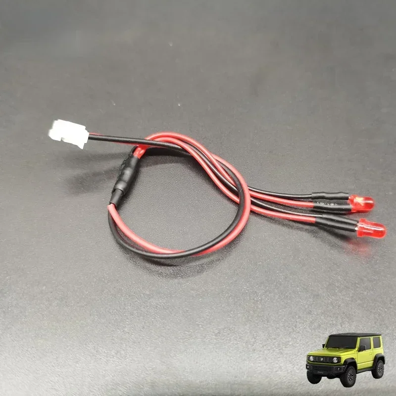 Stalen touwkit en LED-lichtkabel voor Xiaomi Suzuki Jimny 1/16 RC Crawler Auto Upgrade Onderdelen Decoratie Accessoires