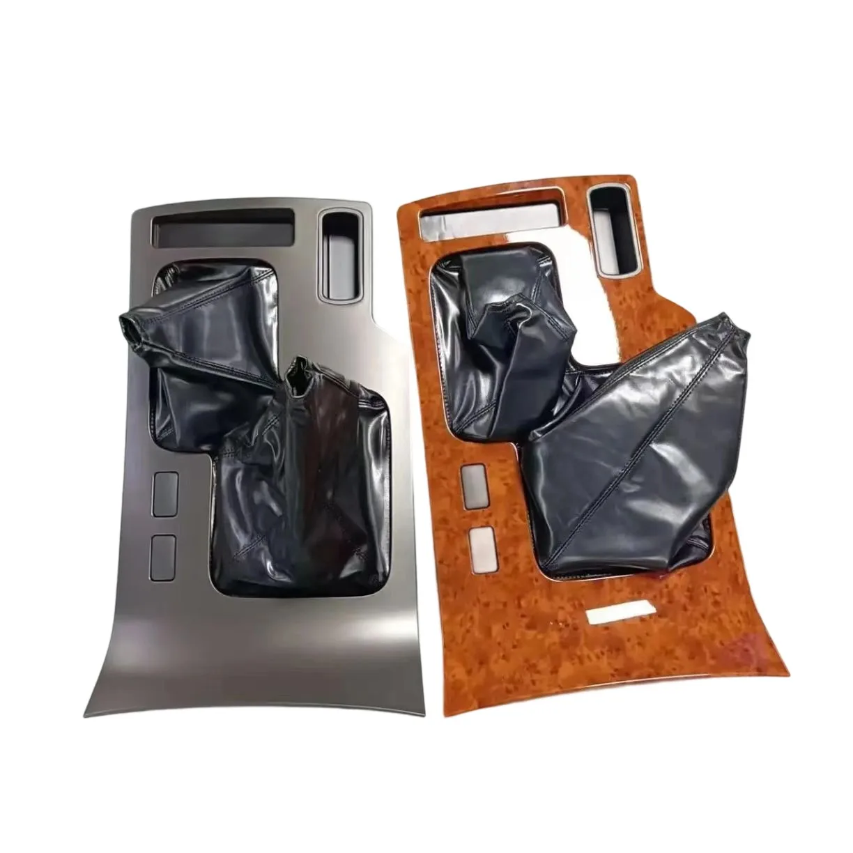 

Factory Hot Selling 2003-2007 Land Cruiser Armrest Box Peach Wood Color Auto Parts Console Gear Panel With Manual Shift P