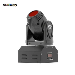 SHEHDS-Mini Projecteur à Tête Mobile LED 10W, Petit Équipement de Scène Professionnel