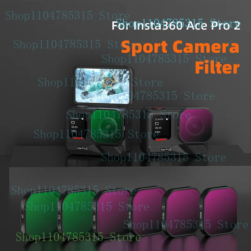 

For Insta360 Ace Pro 2 Filters UV Protection ND Light Reduction CPL Polarizer