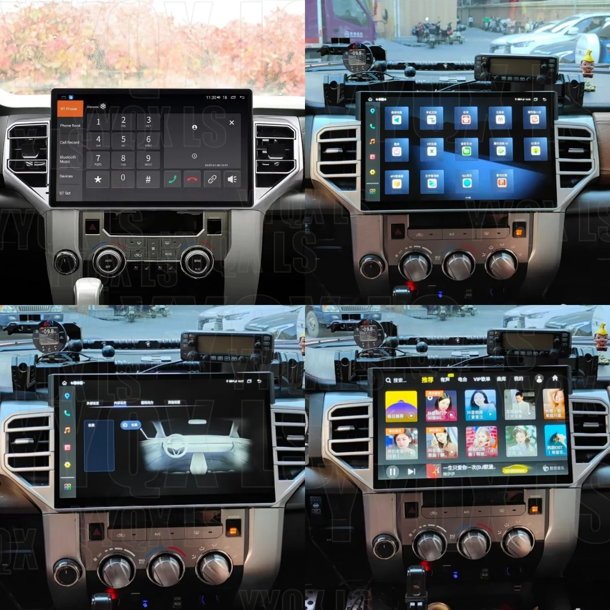 14.6 inch Screen Android auto for Toyota Tundra 2014-2021 Car Multimedia Stereo Radio Audio Navigation Sat Nav WiFi Head Unit
