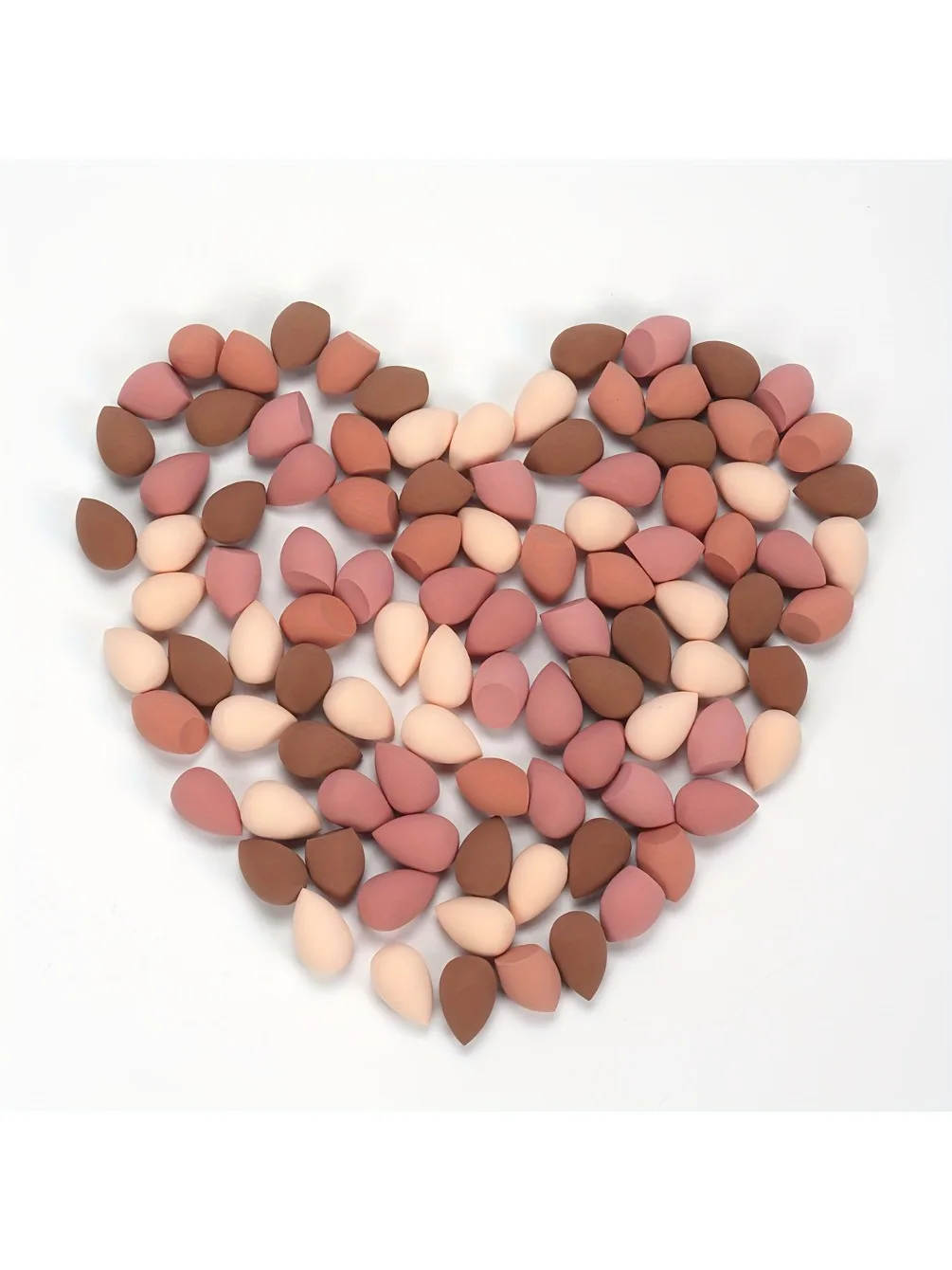 Mini éponges de maquillage 20/50/100 pièces, mélangeurs sans Latex, activés à l'eau pour fond de teint/BB crème/cernes, yeux de précision