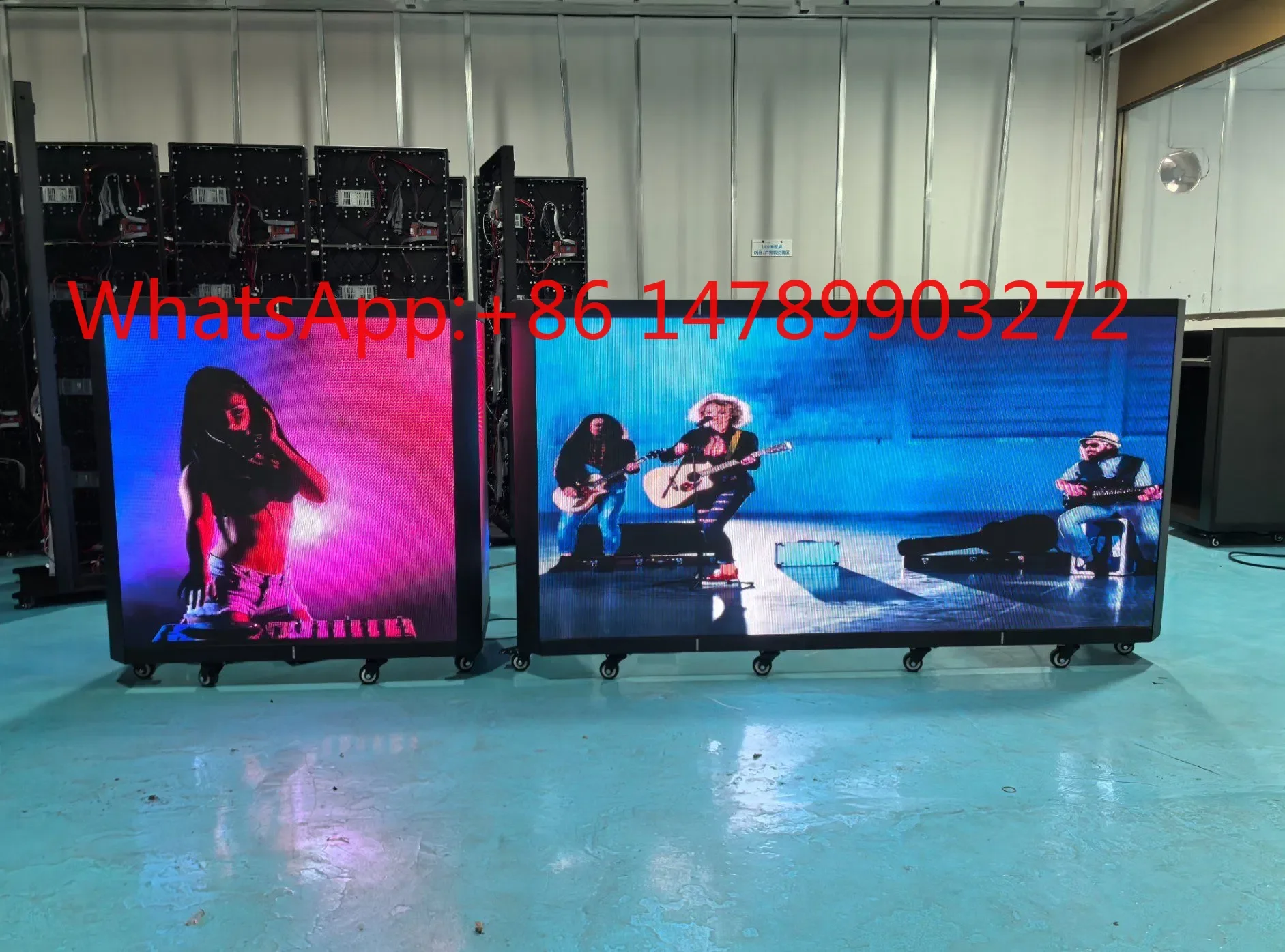 P2.5 6-Fold Waterproof LED DJ Booth Facade Display For Club Wedding Party Live Event