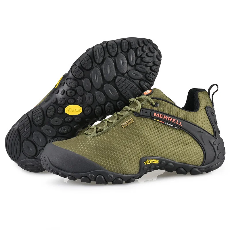 Authentique Merrell mężczyźni kobiety oddychające Mesh Camping buty sportowe dla mężczyzn wodoodporne buty do wspinaczki góral 36-46