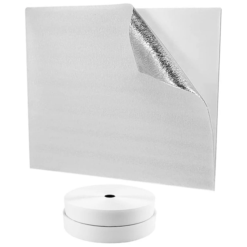ABPQ-Attic Armour Attic Fan Cover,Insulation Cover With Strips Adhesive For Attic Fan,Attic Ceiling Shutter Cover