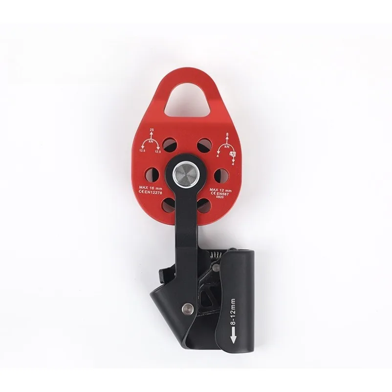 Pulley Lifting Ascender Heavy‑load Pulling Device for Lifting Dragging Underground Rescue Protection