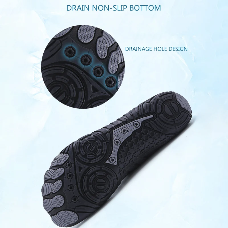 Quick dry Swimming Beach Wading Fitness Hiking Bike Sports Aqua Water Sneakers Shoes Gym Boating Indoor Surfing Upstream