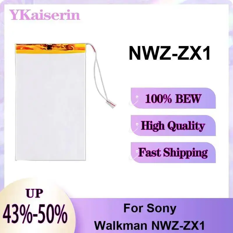 LIS1623HNPC Nwz-E444 For Sony Walkman 5-Wire NW-A35 NW-A45 NW-A46 NW-ms70d NW-ms90d NW-wm1a NW-wm1z Nwz-e Nwz-ZX1 Battery