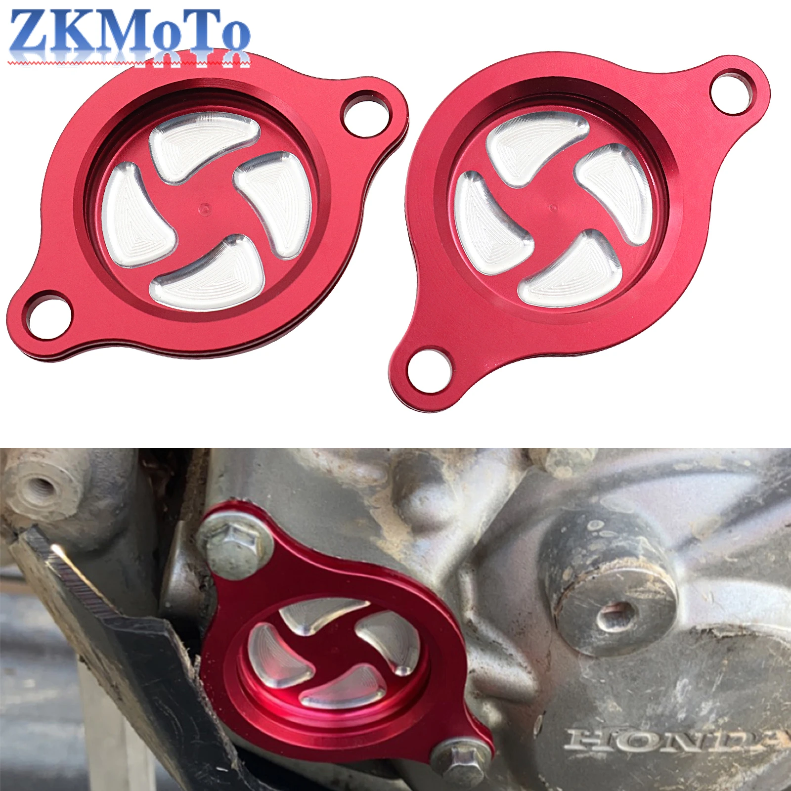 

Масляный фильтр KAKEN CNC Крышка для Honda CRF250R 2010-2016 CRF450R 2009-2016 CRF 250R 450R универсальные запчасти для мотоцикла