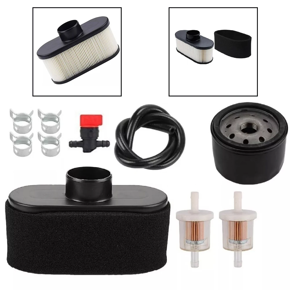 Engine Maintenance Kit with Air Filter 110137047 and Oil Filter 490657007 for FR651V FR691V FR730V FS541V Engines