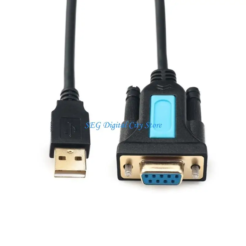 U75B USB to RS232 Adapter USB 2.0 Male to RS232 Female DB9 Serial Converter Cable with PL2303 Chipset for Cashier Register