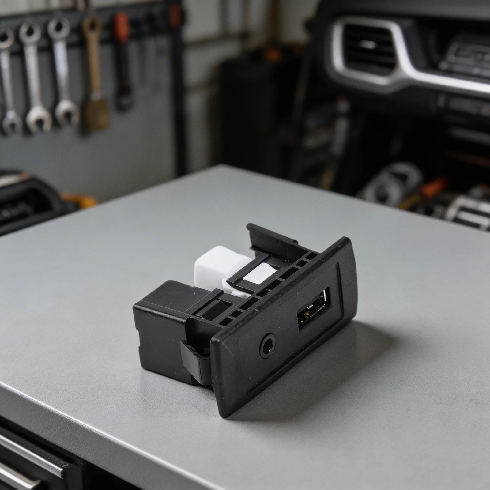 FOR MERCEDES ML W166 2012 CLS W218 350 SPORT AUX USB CONNECTOR A4478200087 OUTPUT 5V 3.1A COMPATIBLE WITH 12 24V SYSTEMS view 3