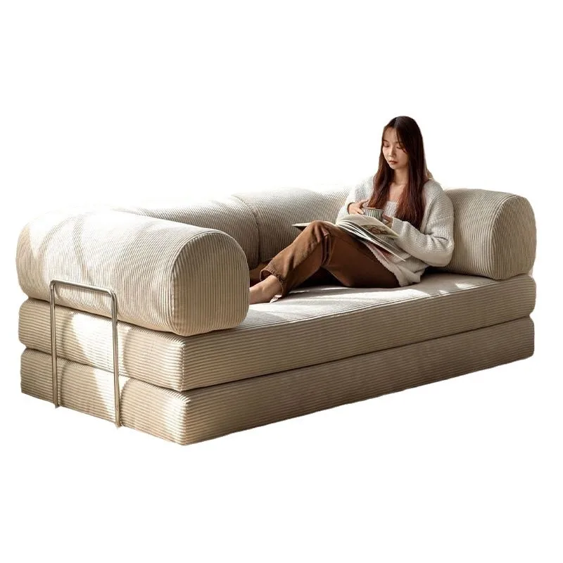 

Small apartment medieval retro American sofa removable and washable module
