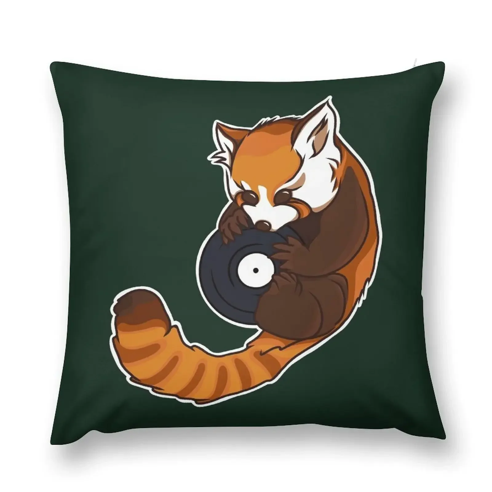 

R3D PANDA RECORDS Throw Pillow autumn pillowcase Plaid Sofa Cushion Cover pillow