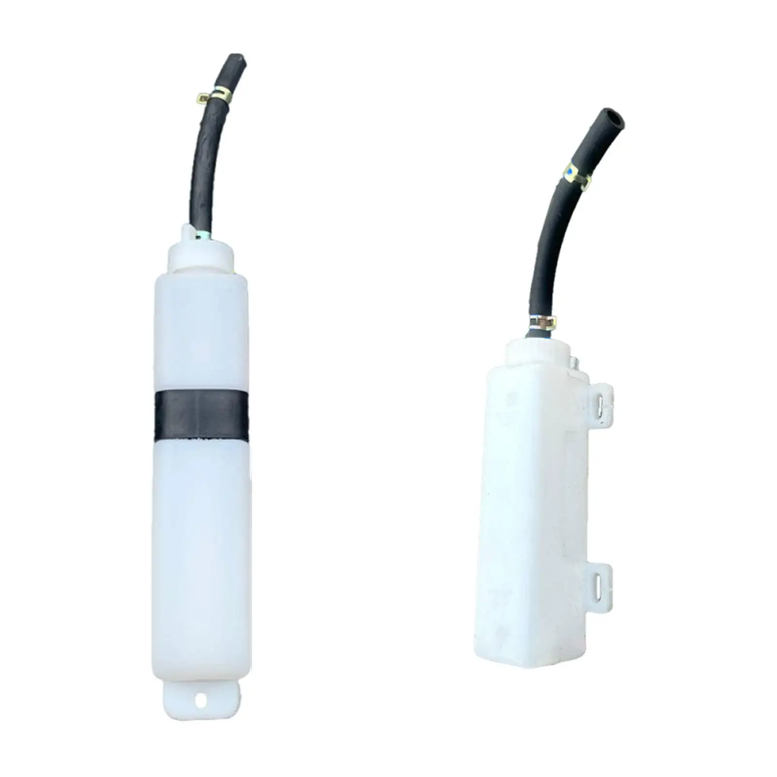

Engine Water Tank White Plastic Overflow Jug Wear Resistant Replacement Part for Tricycle and Motorcycle