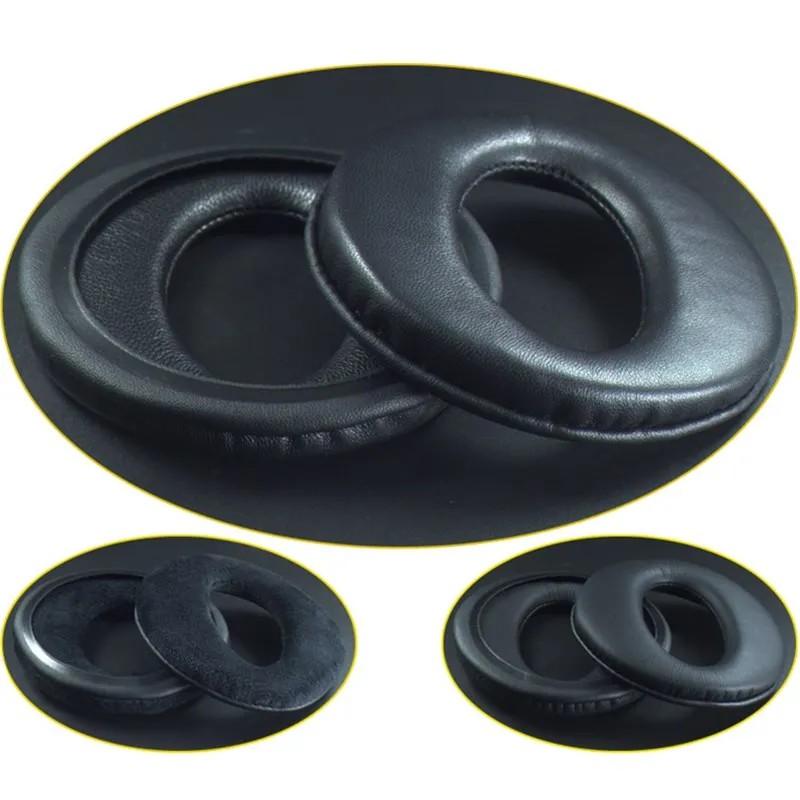 Sostituzione dei cuscinetti per le orecchie in velluto per le cuffie SONY MDR-CD370 cuscino per l'orecchio coppe per le orecchie cuscinetti per le orecchie cuscinetti per le orecchie in pelle proteica nera