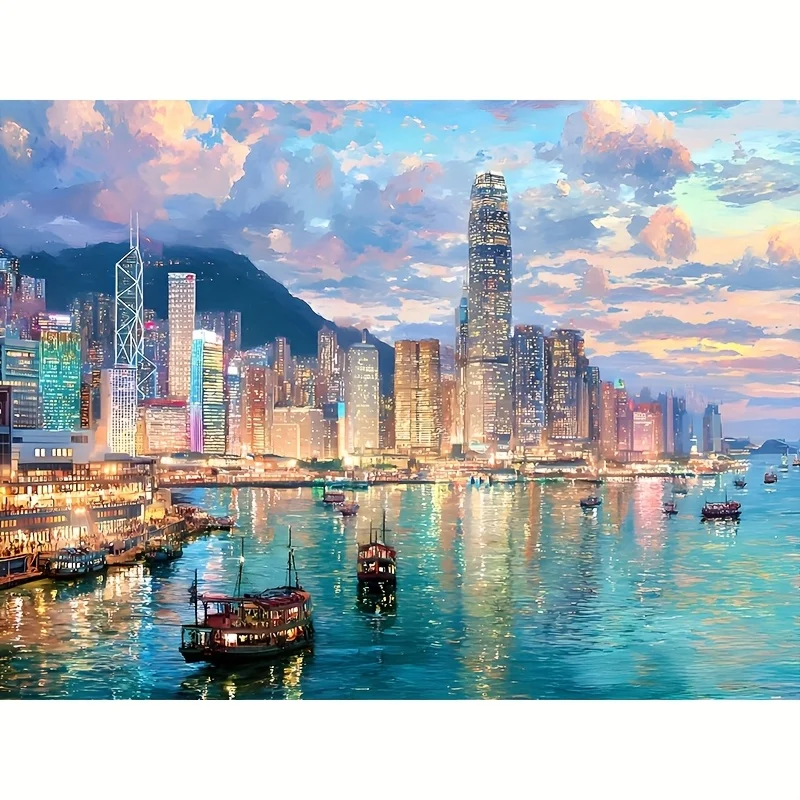 quebra-cabeca-de-paisagem-urbana-neon-linda-500-1000-1200-2000-pecas-para-lazer-e-relaxamento-decoracao-de-casa-presente-sem-moldura
