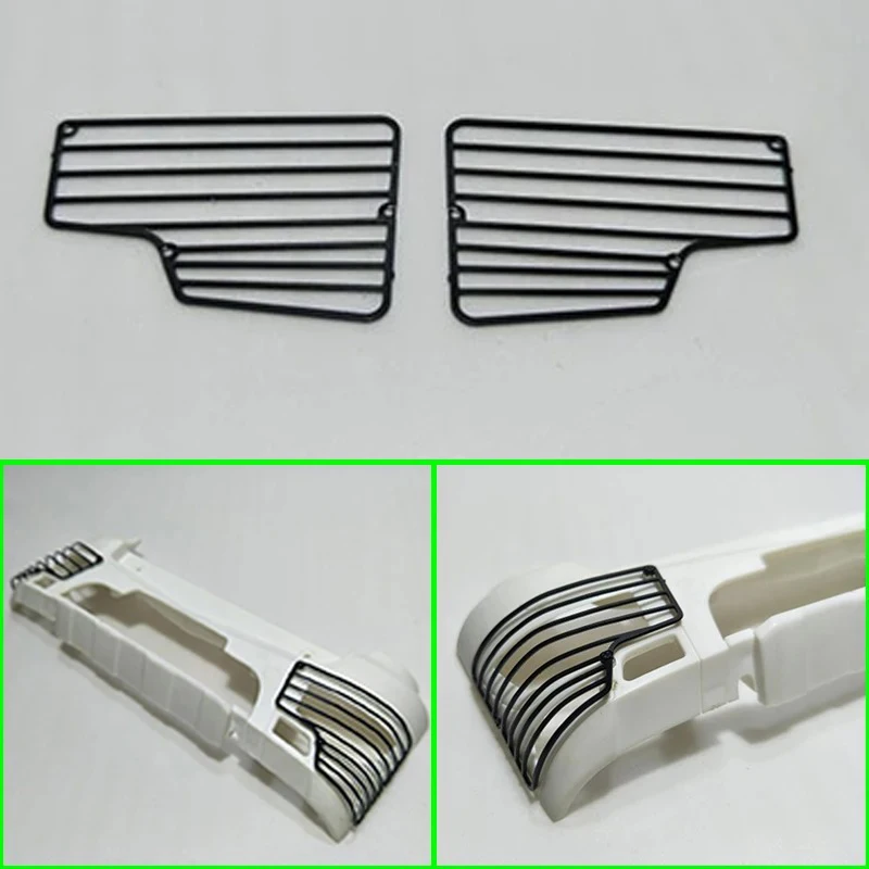 

1 пара металлических абажуров для радиоуправляемого грузовика Tamiya 1/14 AROCS 3363 56352, детали «сделай сам»