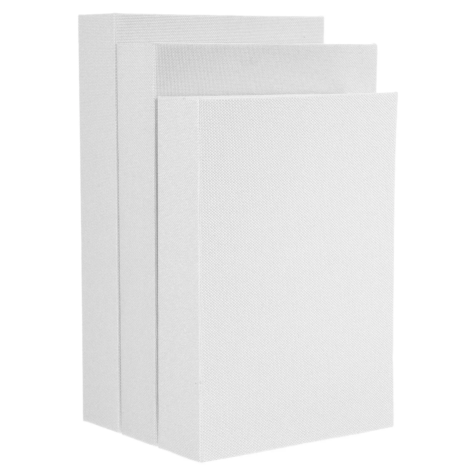 

3Pcs Linen Decorative Faux Book Boxes Vintage Style Storage Book Shape Box for Bookshelf Coffee Table Bedroom Study Library