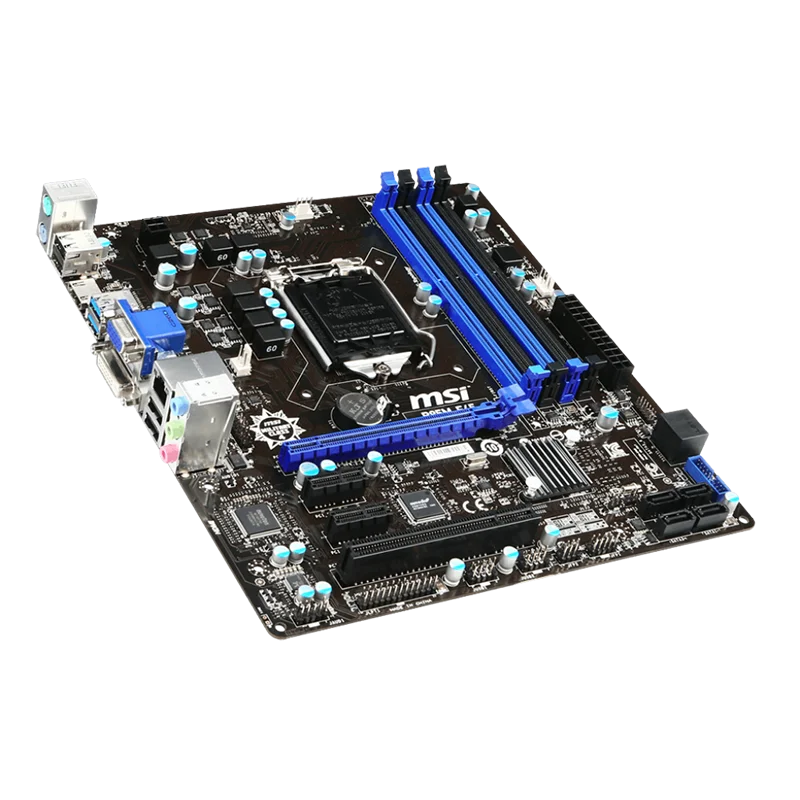 MSI B85M-E45 LGA 1150 المقبس مايكرو ATX B85 شرائح اللوحة الأم DDR3