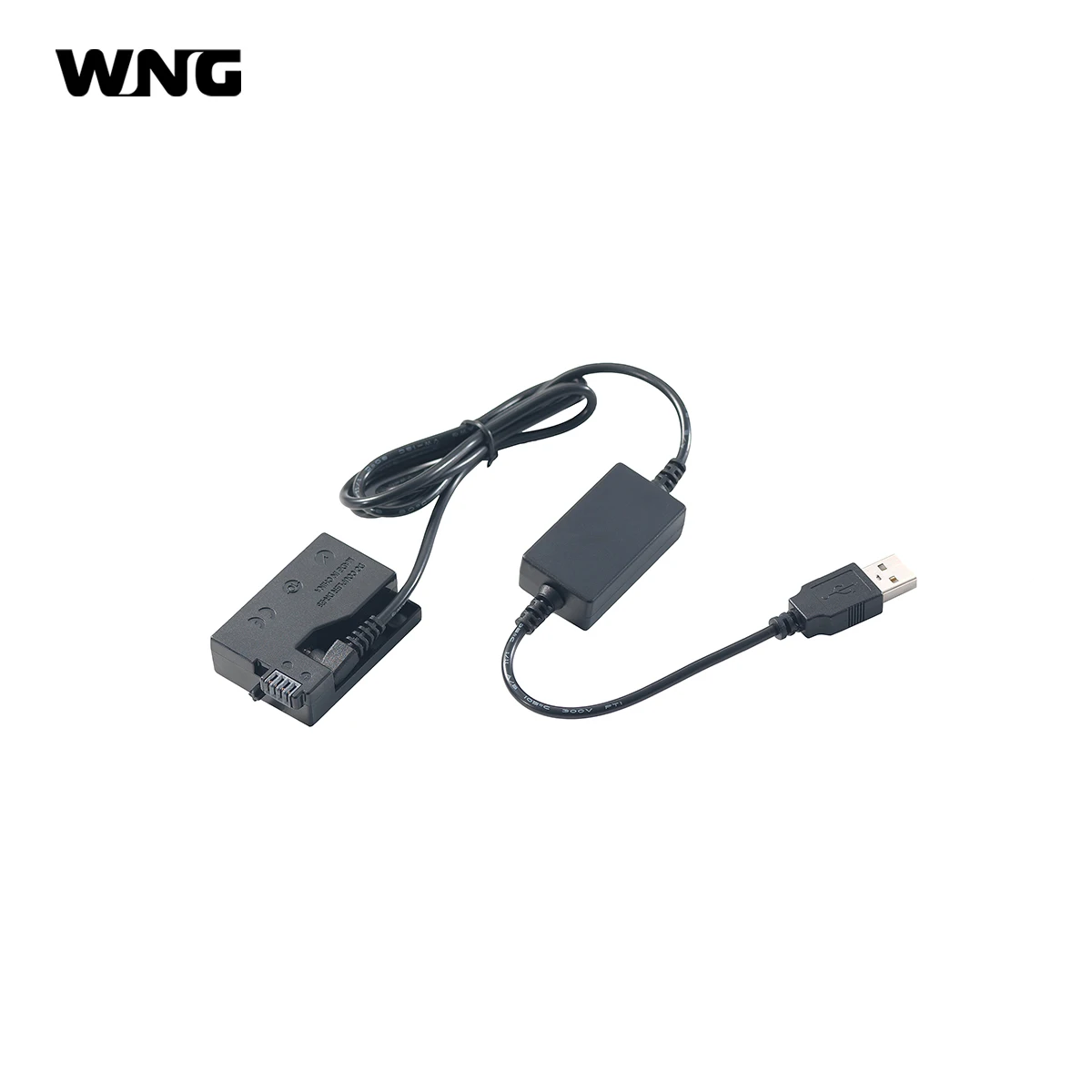 USB LP-E8 Dummy Battery Pack Coupler Adapter With USB Boost Line for Canon EOS 550D 600D 650D 700D Kiss x7i x6 x5 x4