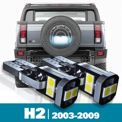 2pcs LED License Plate Light For Hummer H2 Accessories 2003-2009 2004 2005 2006 2007 2008