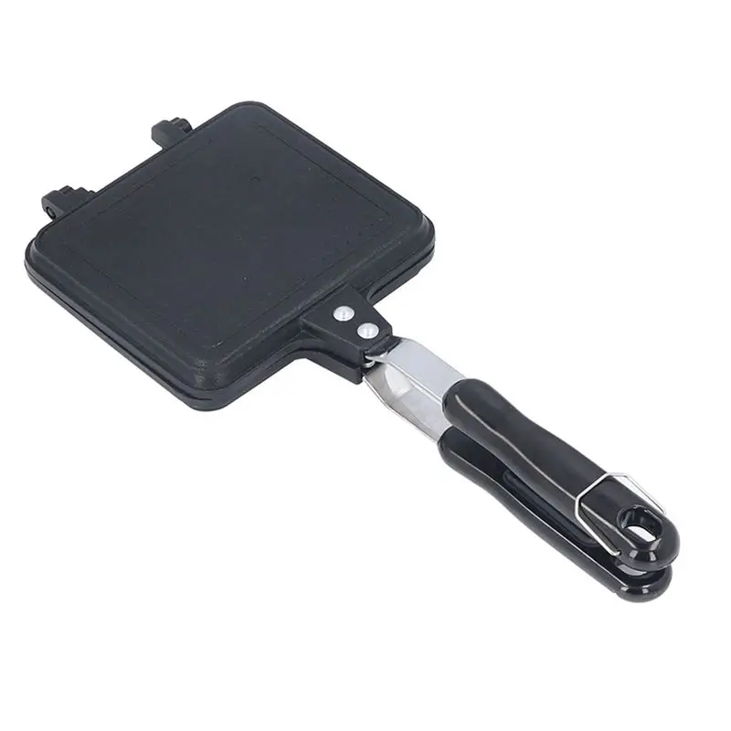Removable 1 PCS Cast Iron Pie Maker With Anti Scalding Handle Campfire Cooking Equipment Camping Pie Aluminum Alloy