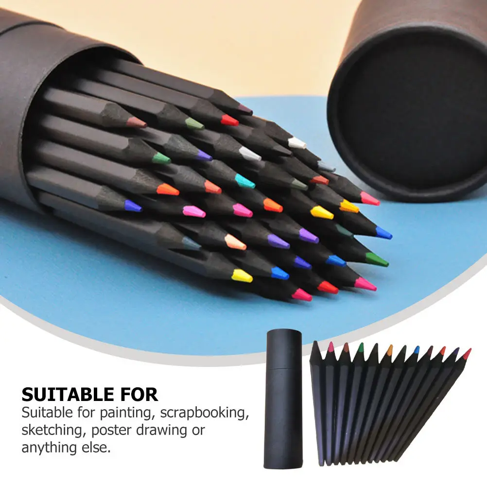 

Colored Pencils Set High-Quality Drawing Kit For Students Sketching Painting Doodling Scrapbooking Pencil Art Tools