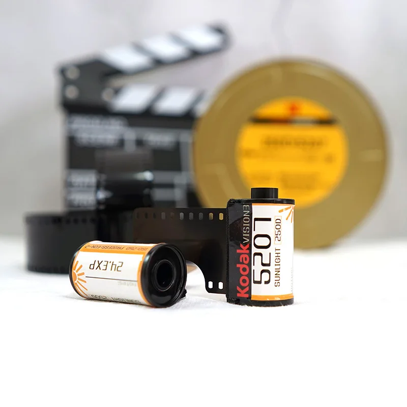 New Kodak 250D/5207 ISO250 135 Kinetoscope Move Films Subpackage Rolls 36 Exposure Per Roll(2024 year) Film Camera