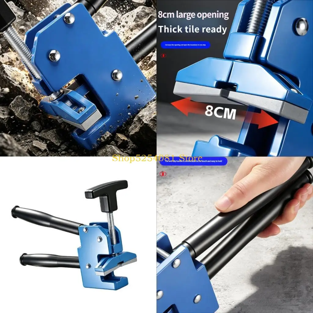 AXYC Multiple Use Industrial Locking Pliers For Tile Breaking And Materials Handling With High Strength Aluminum Jaw