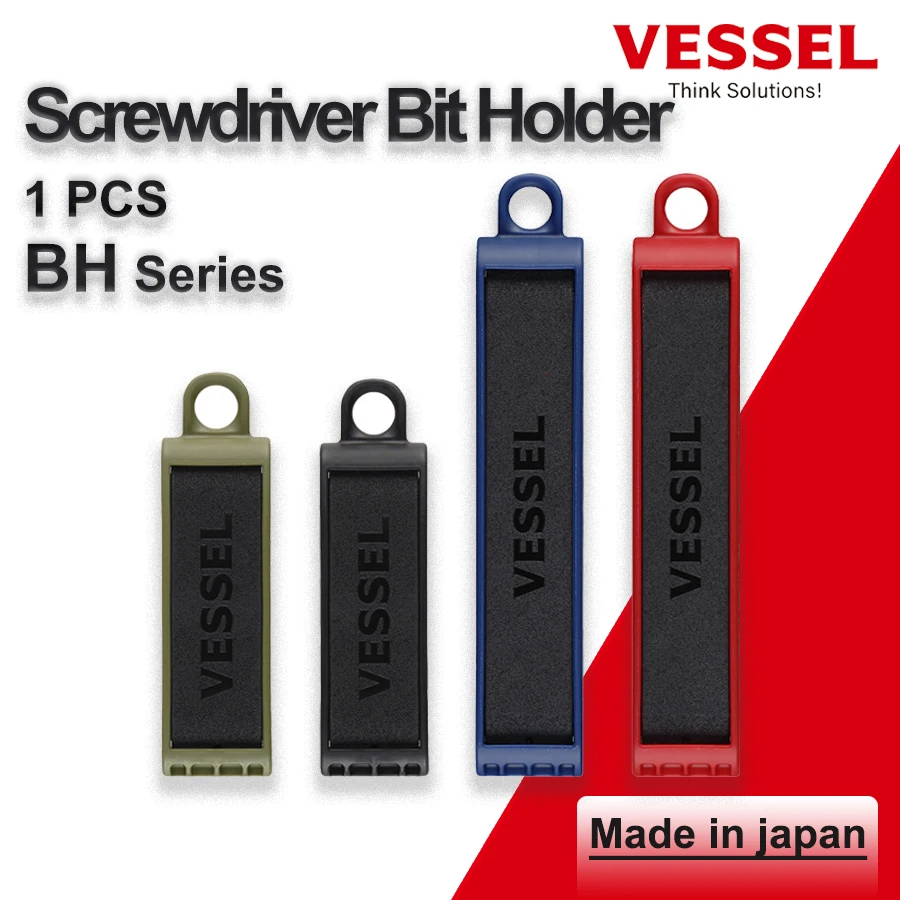 Vessel-chave de Fenda Bit Holder para Chave de Fenda Multicolor Hex Shank Cabeça Case Bh05d Bh-05k bh Series 4