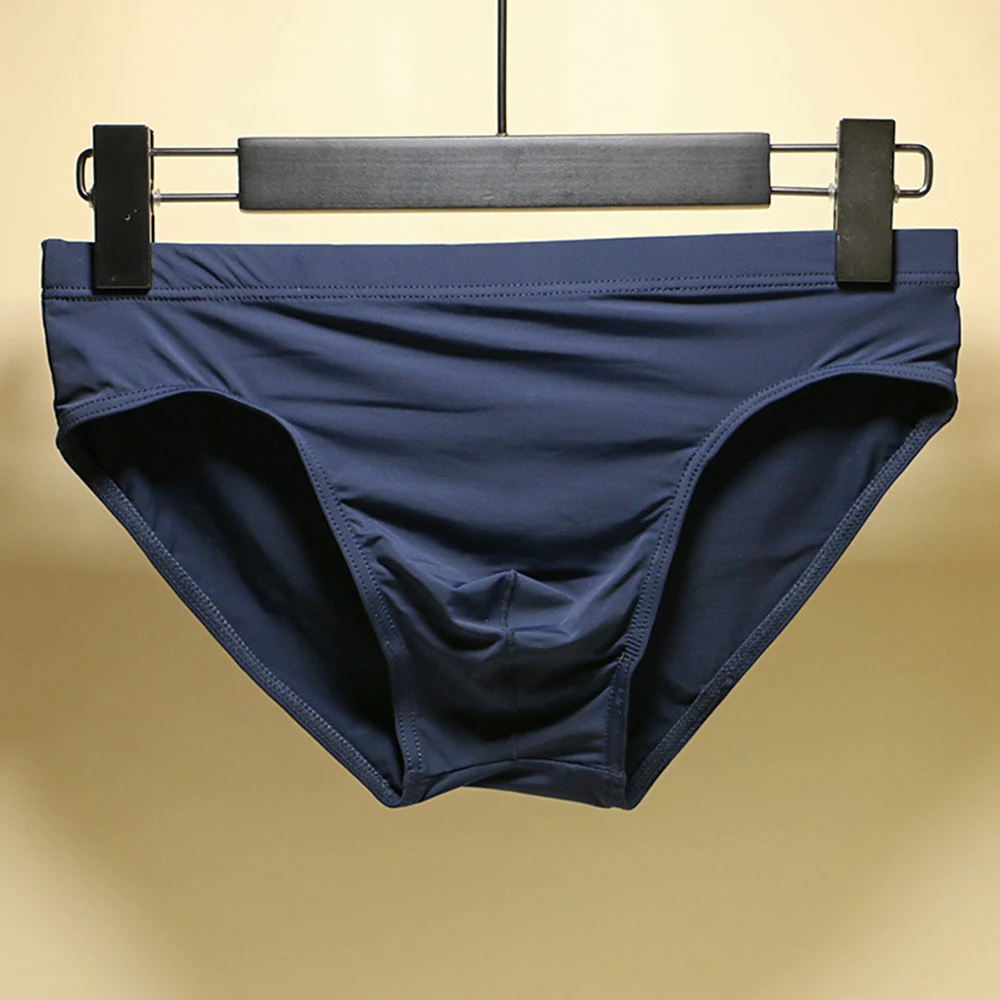 Moda quente nova sleepwear briefs dos homens verão calcinha de cintura baixa bolsa sem costura sexy roupa de banho cuecas
