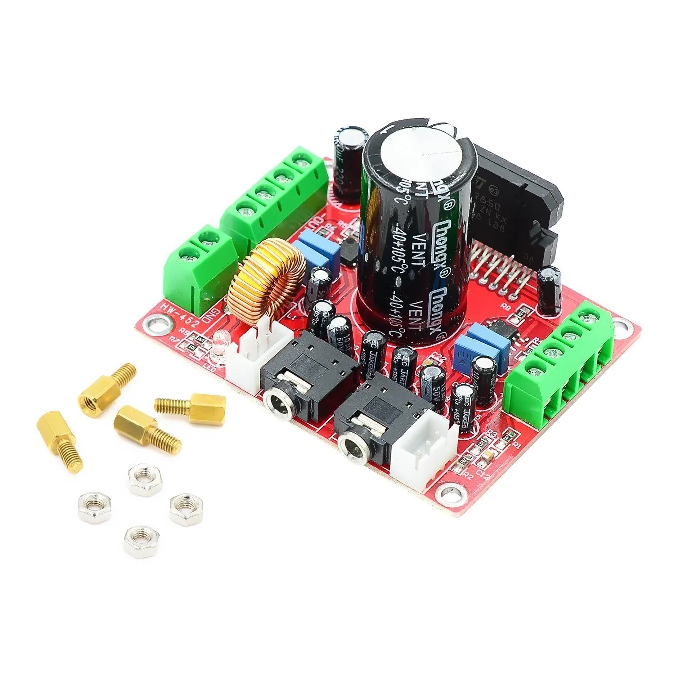 TDA7850 Power Amplifier Board Fever Class 4 Channel Car Power Amplifier Board 12V 4X50W With BA3121 Noise Reduction