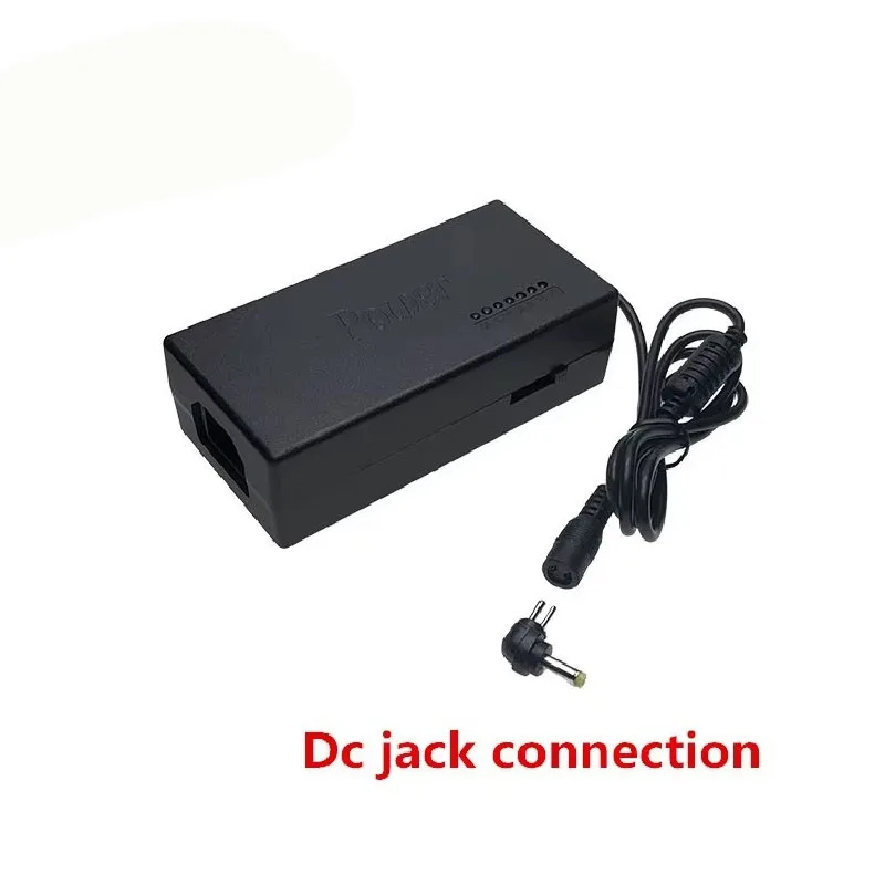 محول طاقة عالمي قابل للتعديل للكمبيوتر المحمول 12 ~ 24 فولت، 96 وات مع 8 منافذ شاحن متعدد الوظائف