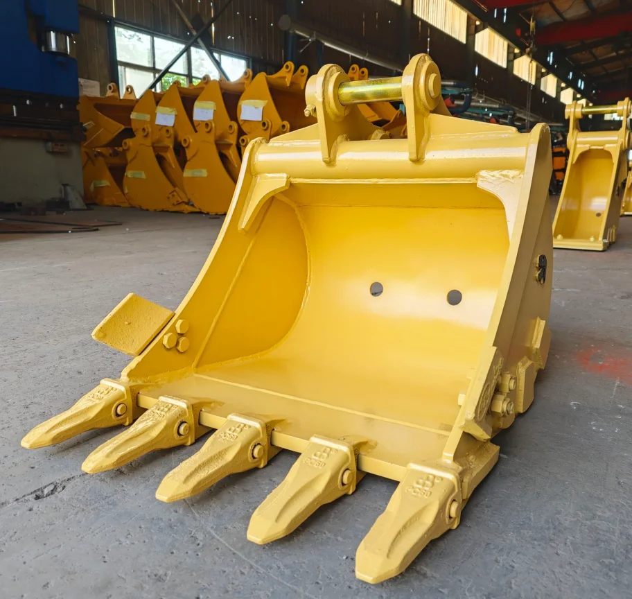 Rock Bucket Mining Construction Buckets Customized OEM Machinery For Excavator