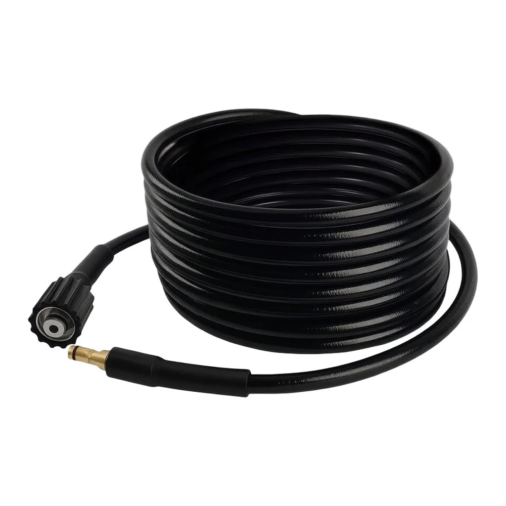 For Karcher For K2 through For K7 Compatible High Pressure PVC Hose Rubber Protected Steel 40MPa 5800PSI 6/10/15m