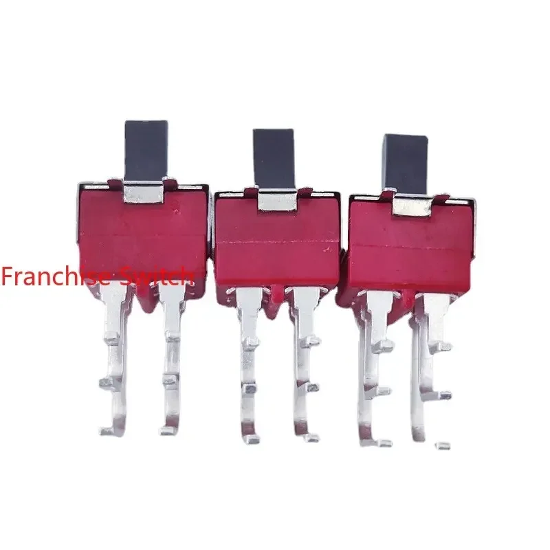 5PCS Q15 Vertical Toggle Switch Side Bend Foot 6 Feet 2 Gears 2A 250V/ 5A 120V